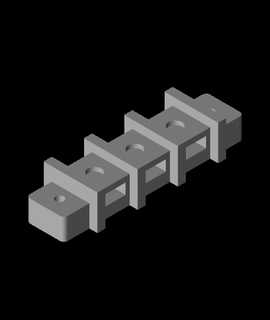 angepasst konfigurierbar Terminal Block 3d Modell danke 3d print model - Mito3D