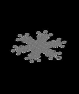 customized snowflake machine 3d model thangs 3d print model - Mito3D