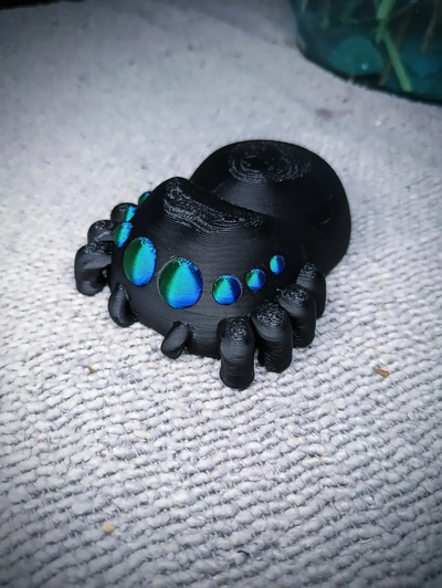 cute jumping spider - 3d by rwbdesigns on thangs 3d print model - Mito3D