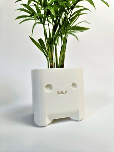 cute planter timo - 3d by ri0m0 on thangs home & garden gardening landscaping 3d print model - Mito3D