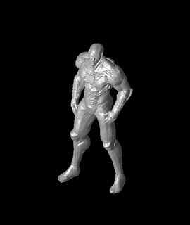 cyborg dc justice league support free 3d model thangs 3d print model - Mito3D
