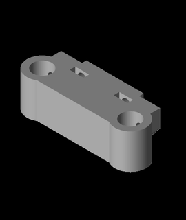 cyclonepcb - variable endstop holder 3d print model - Mito3D