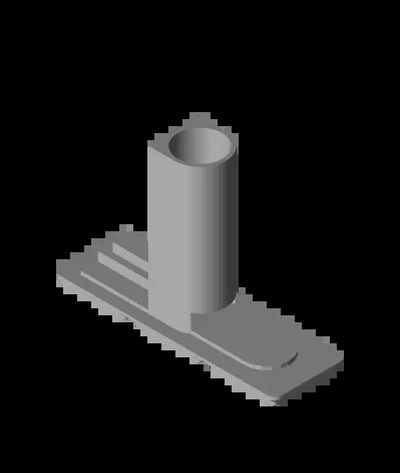 cylinder dispenser - 3d by leifmessinger on thangs 3d print model - Mito3D
