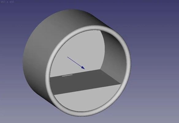 cylindre forme étagère porcin banque 3d by bb technologie 3d print model - Mito3D