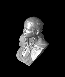 daenerys support free remix 3d model thangs 3d print model - Mito3D