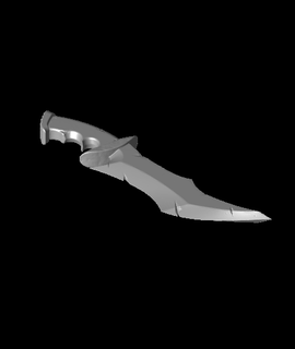 dagger 02012023 bowpie 3d print model - Mito3D