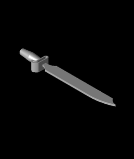 dagger v2stl 3d model boker thangs 3d print model - Mito3D