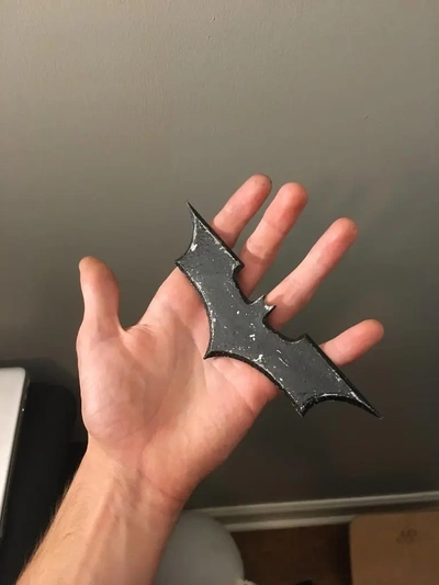 dark knight batarang - 3d by reprops03 on thangs 3d print model - Mito3D
