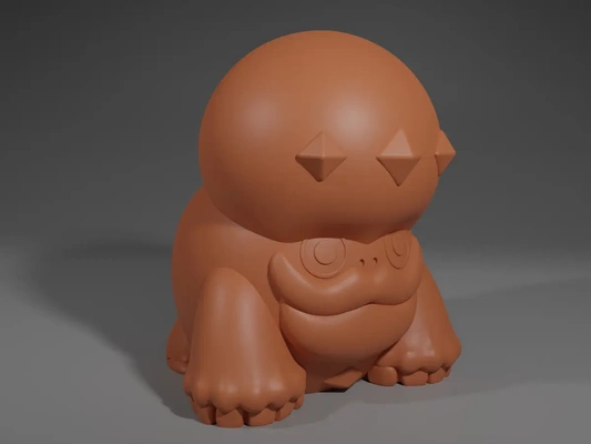 darmantian icestldarmanitan galarian pokemon figure standard mode in style of bandai finger pup - 3d by mechatronist on thangs 3d print model - Mito3D