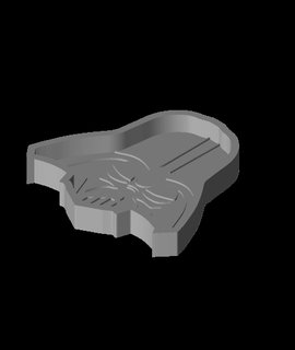darth vader - dump tray kcwarthog 3d print model - Mito3D