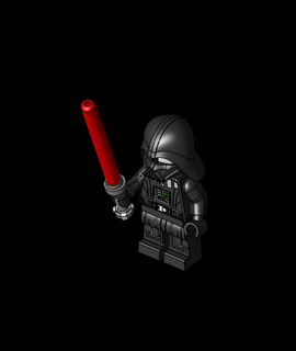 Darth Vader 3d Yazdır Lego model robinja teşekkürler 3d print model - Mito3D