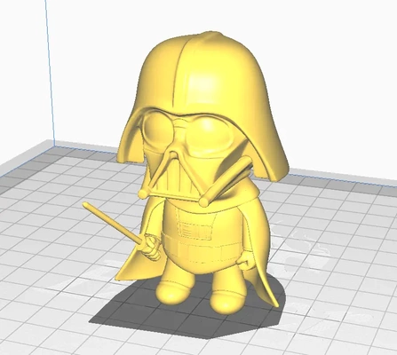 darth vader chewbacca r2d2 - star wars 3d by blakecake on thangs 3d print model - Mito3D