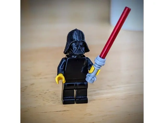 dark vader lego compatible tête 3d by ifoulds 3d print model - Mito3D