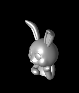 hayal tavşan 3d print model - Mito3D