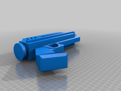dc-17 animated holster - starbug props 3d print model - Mito3D