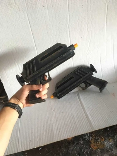 dc-17 blaster pistol - 3d by reprops03 on thangs 3d print model - Mito3D