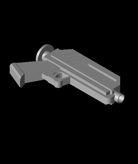 dc 17 blaster pistolet 3d modèle reprops03 3d print model - Mito3D
