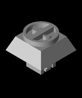 Dead Pool keycap jaxsonwerner438 3d print model - Mito3D
