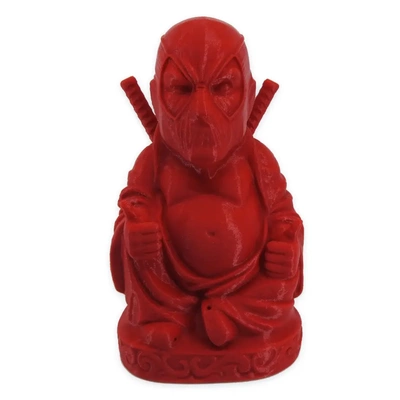 deadpool original pop-culture buddha - 3d by chrism8001 on thangs 3d print model - Mito3D