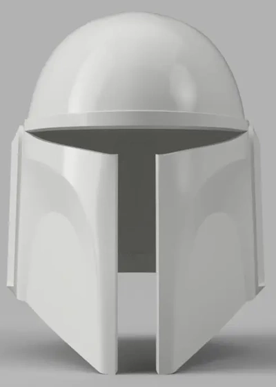 death watch mandalorian helmet star wars - 3d by villainous prop shop on thangs 3d print model - Mito3D