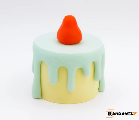 dekoratif kutu kek küçük çilek buz örtüsü 3d by rastgele teşekkürler doğum günü kutlama no destek yazdır in yer soslar bedava özelleştirilebilir takı hediye dekorasyon tatlı tasarım yıldönümü etkinlik mağaza parti askıları zbrush 3d print model - Mito3D