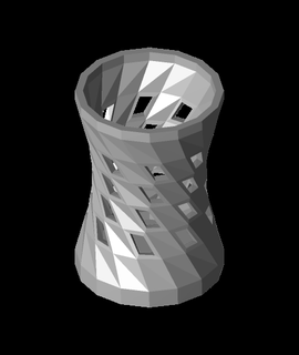 décoratif vase 3d modèle jackasses 3d print model - Mito3D