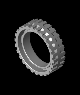 deebot slim 2 tire gundalf atm 3d print model - Mito3D