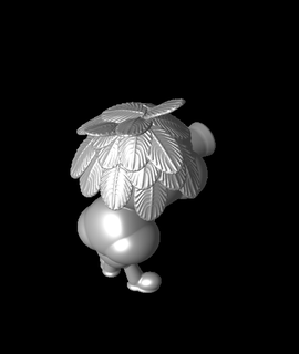 deku macchia zelda ocarina 3d print model - Mito3D
