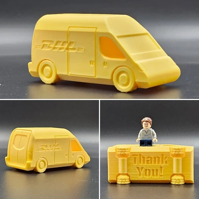 delivery van print-in-place - 3d by beetlebuild on thangs 3d print model - Mito3D