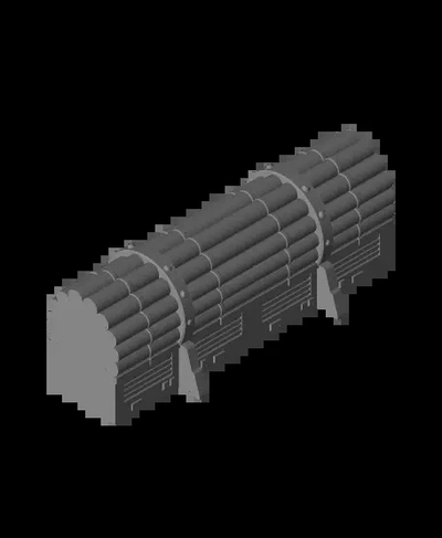 desert heavy pipeline centre tile - 3d by thelayersmith on thangs 3d print model - Mito3D