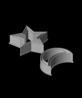 diseñado Galleta cortadores 3d print model - Mito3D