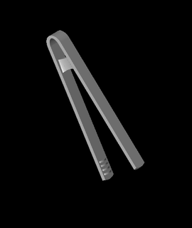 designed cooking tongs 3d print model - Mito3D