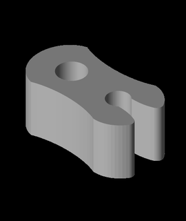 designed filament clip 3d print model - Mito3D