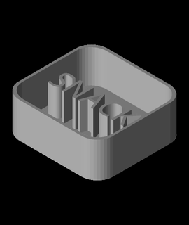designed snack bowl robodesign 3d print model - Mito3D