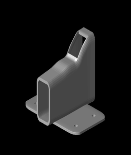 desk gun holderstl 3d model thangs 3d print model - Mito3D