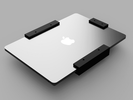 desk laptop mount - designbros 3d print model - Mito3D