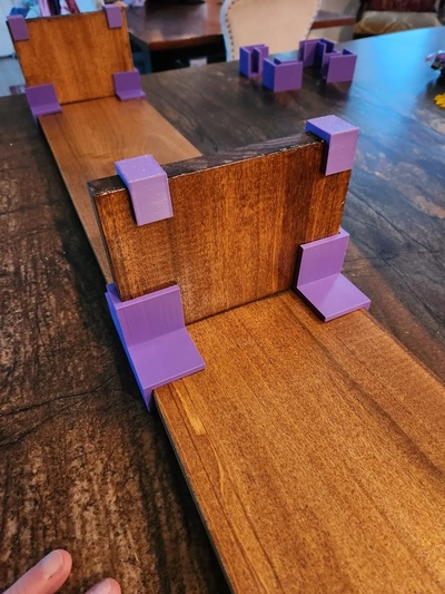 desk shelf brackets - 3d by amazinpistolpete on thangs 3d print model - Mito3D
