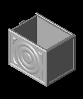 detallado cargador edh cubierta caja aficiones juegos 3d print model - Mito3D