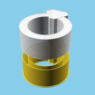 diamant ring schält box v1 3d by ppac on danke 3d print model - Mito3D