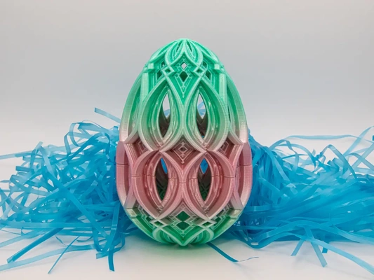 elmas yığın paskalya yumurta 3d by göz kamaştırıcı k teşekkürler 3d print model - Mito3D