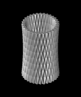Diamant Vase Mechanik 3d print model - Mito3D