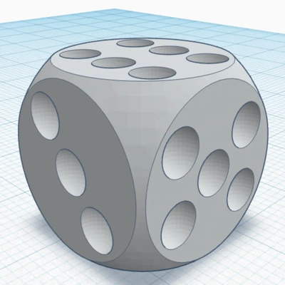 dice - 3d by mk4 expert on thangs 3d print model - Mito3D
