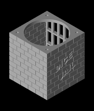 dice jail 3d model seijindinger thangs 3d print model - Mito3D