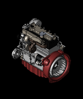 diesel thermal engine series 2011 mo 3d model thangs 3d print model - Mito3D