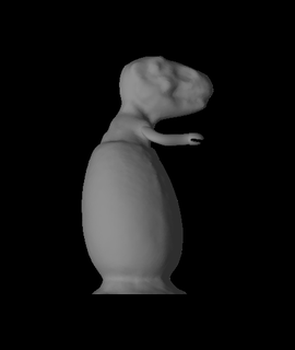 dinosaurio huevo generado revopoint popular 3d modelo gracias 3d print model - Mito3D