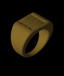 dip8 anillo 3d modelo mikecupka gracias 3d print model - Mito3D