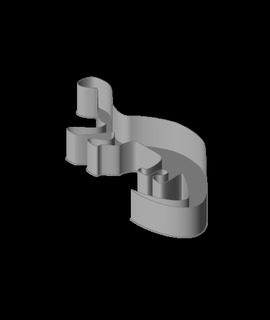 Diplodocus schält Box v2 ppac 3d print model - Mito3D