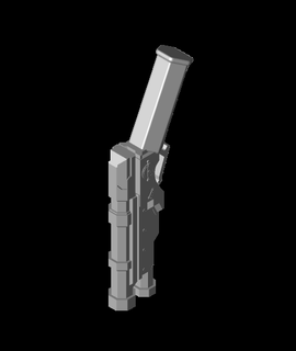 dishonored 2 gun asciencepotato 3d print model - Mito3D