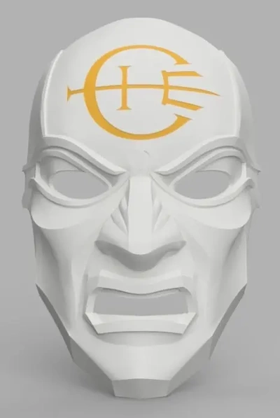 deshonrado capataz máscara 3d by villano apuntalar tienda on gracias 3d print model - Mito3D