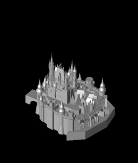 Disney castelo 3d modelo thangsdennis 3d print model - Mito3D